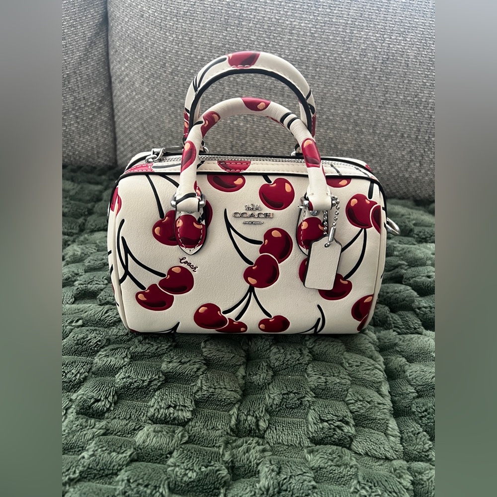 Coach mini Rowan cherries